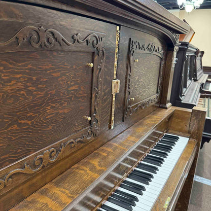CURRENT SHOP WORK - 1920 Coinola Chicago Commissioned Upright Piano