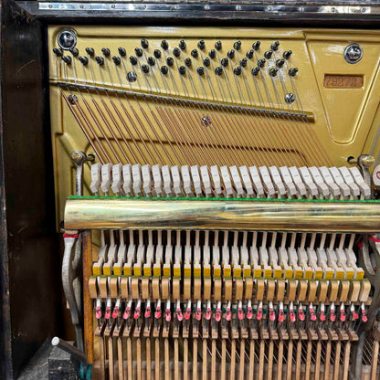 CURRENT SHOP WORK - 1911 Ludwig & Co. Wood Finish Art Case Commissioned Upright Piano