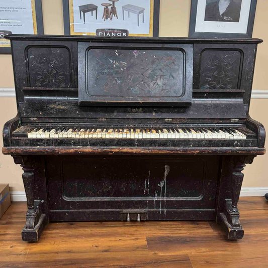 CURRENT SHOP WORK - 1892 Kimball Wood Finish 51" Commissioned Upright Piano