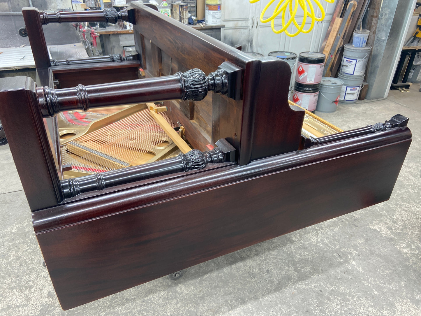 HEIRLOOM RESTORATION 1911 Steger & Sons Commissioned Upright Piano