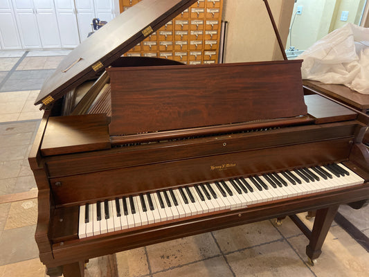 SOLD 1925 Henry F Miller Wood Finish Commissioned Grand Player Piano - With Self Playing QRS System