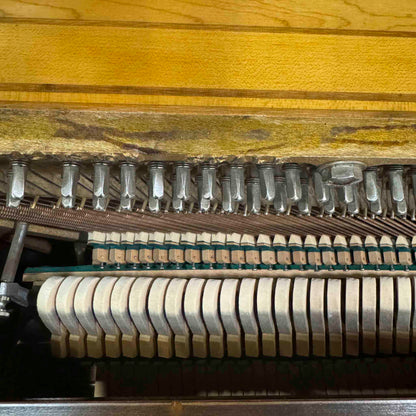 CURRENT SHOP WORK - 1967 Everett 41" Wood Finish Commissioned Console Piano