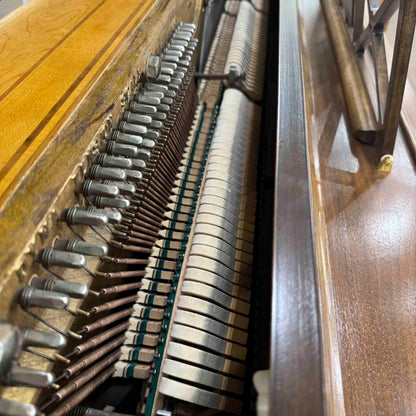 CURRENT SHOP WORK - 1967 Everett 41" Wood Finish Commissioned Console Piano