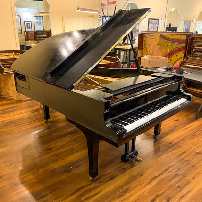 SOLD 1968 Yamaha C7 7'6" Custom Blue Finish Commissioned Grand Piano