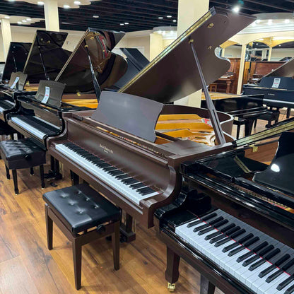 Hallet Davis 160 5'3" Dark Walnut Satin Finish Grand Piano