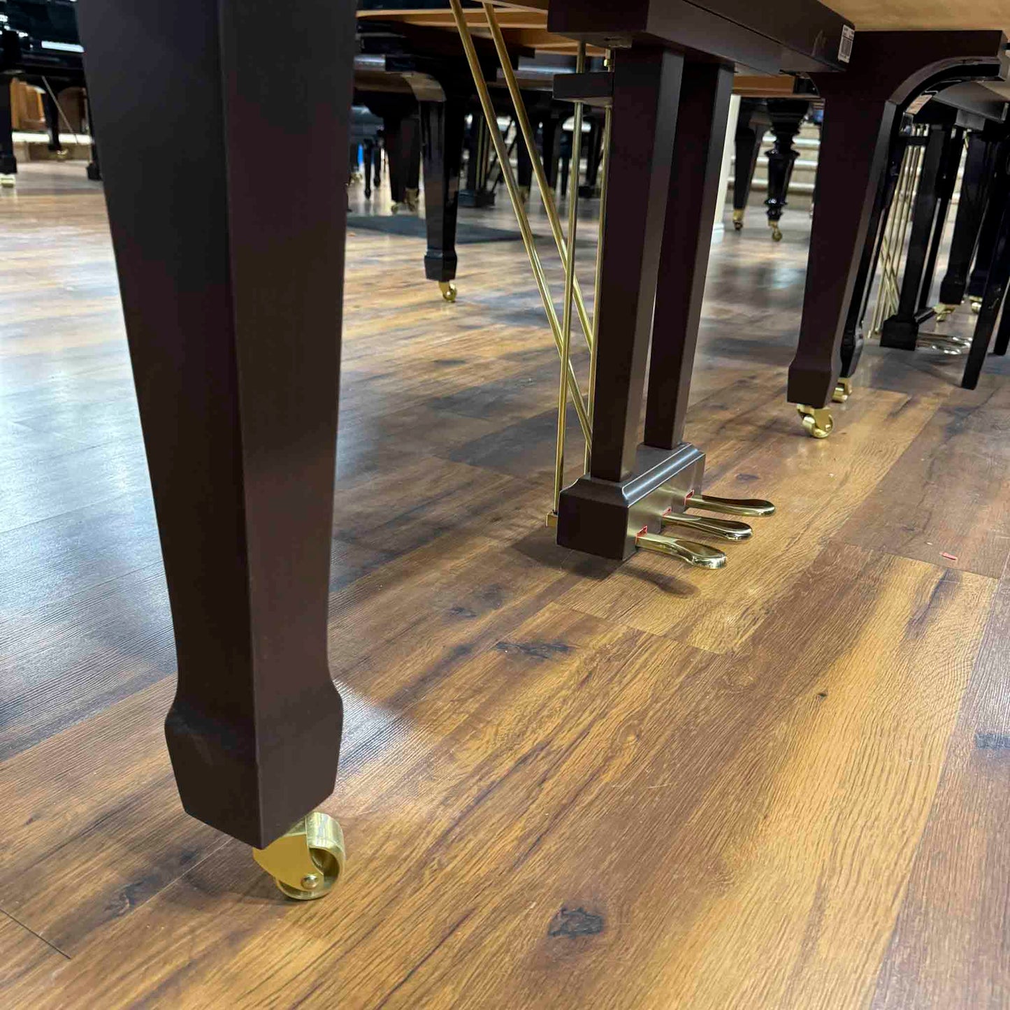 Hallet Davis 160 5'3" Dark Walnut Satin Finish Grand Piano