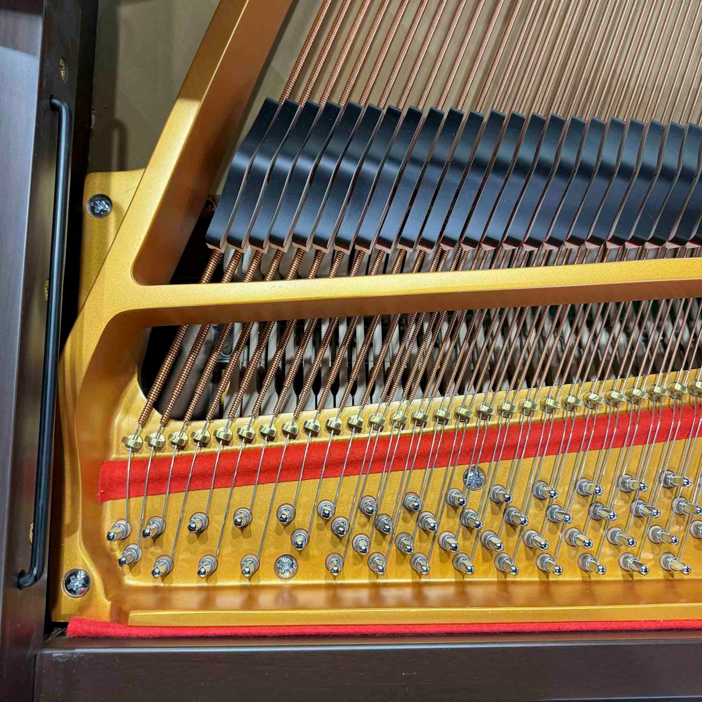 Hallet Davis 160 5'3" Dark Walnut Satin Finish Grand Piano