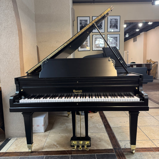 CURRENT SHOP WORK - 1905 Everett Wood Finish Commissioned Baby Grand Piano