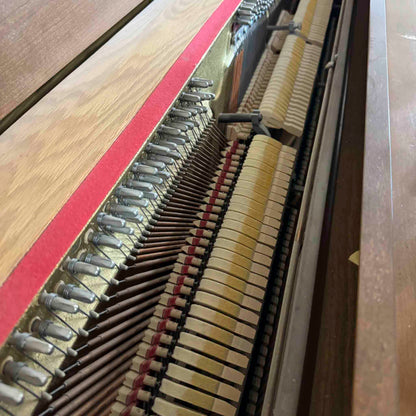 AVAILABLE TO RESTORE: CALL FOR CUSTOM PRICING - 1982 Wurlitzer P-137 37" Walnut Wood Finish Spinet Piano