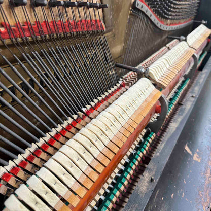 CURRENT SHOP WORK - 1892 Kimball Wood Finish 51" Commissioned Upright Piano