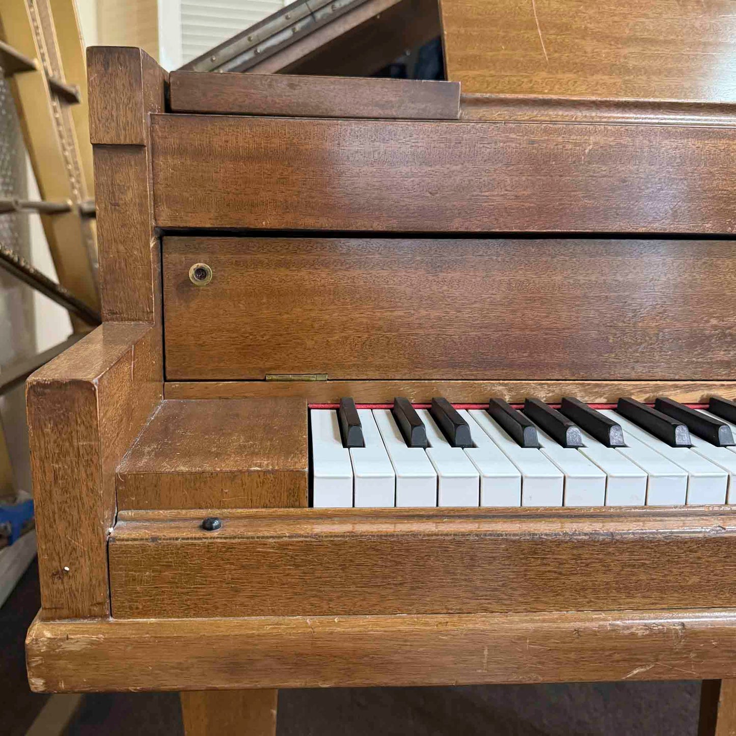 CURRENT SHOP WORK - 1923 Ivers & Pond Style 83 Wood Finish Commisioned 5' Baby Grand Piano