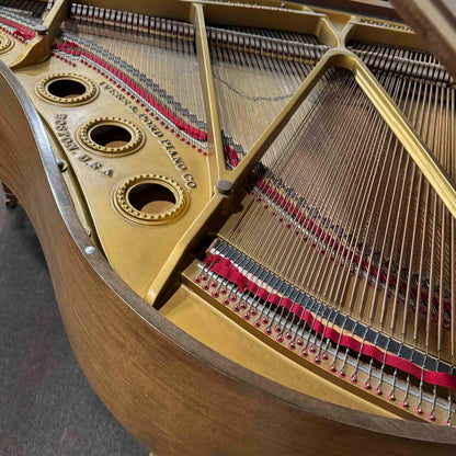 CURRENT SHOP WORK - 1923 Ivers & Pond Style 83 Wood Finish Commisioned 5' Baby Grand Piano