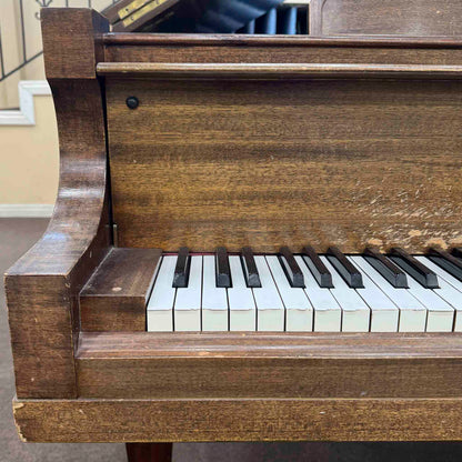 CURRENT SHOP WORK - 1949 Lester 6' Wood Finish Grand Piano—2025 Piano Legacy Project FREE Piano Restoration Winning Family!