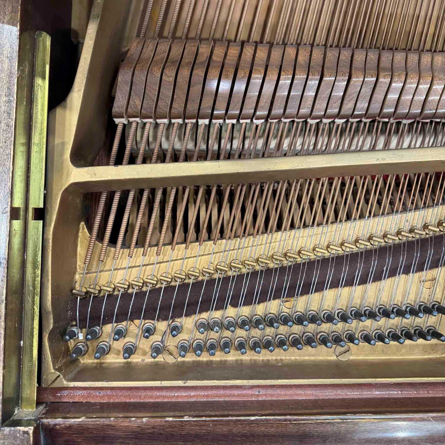 CURRENT SHOP WORK - 1949 Lester 6' Wood Finish Grand Piano—2025 Piano Legacy Project FREE Piano Restoration Winning Family!