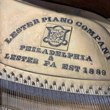 CURRENT SHOP WORK - 1949 Lester 6' Wood Finish Grand Piano—2025 Piano Legacy Project FREE Piano Restoration Winning Family!