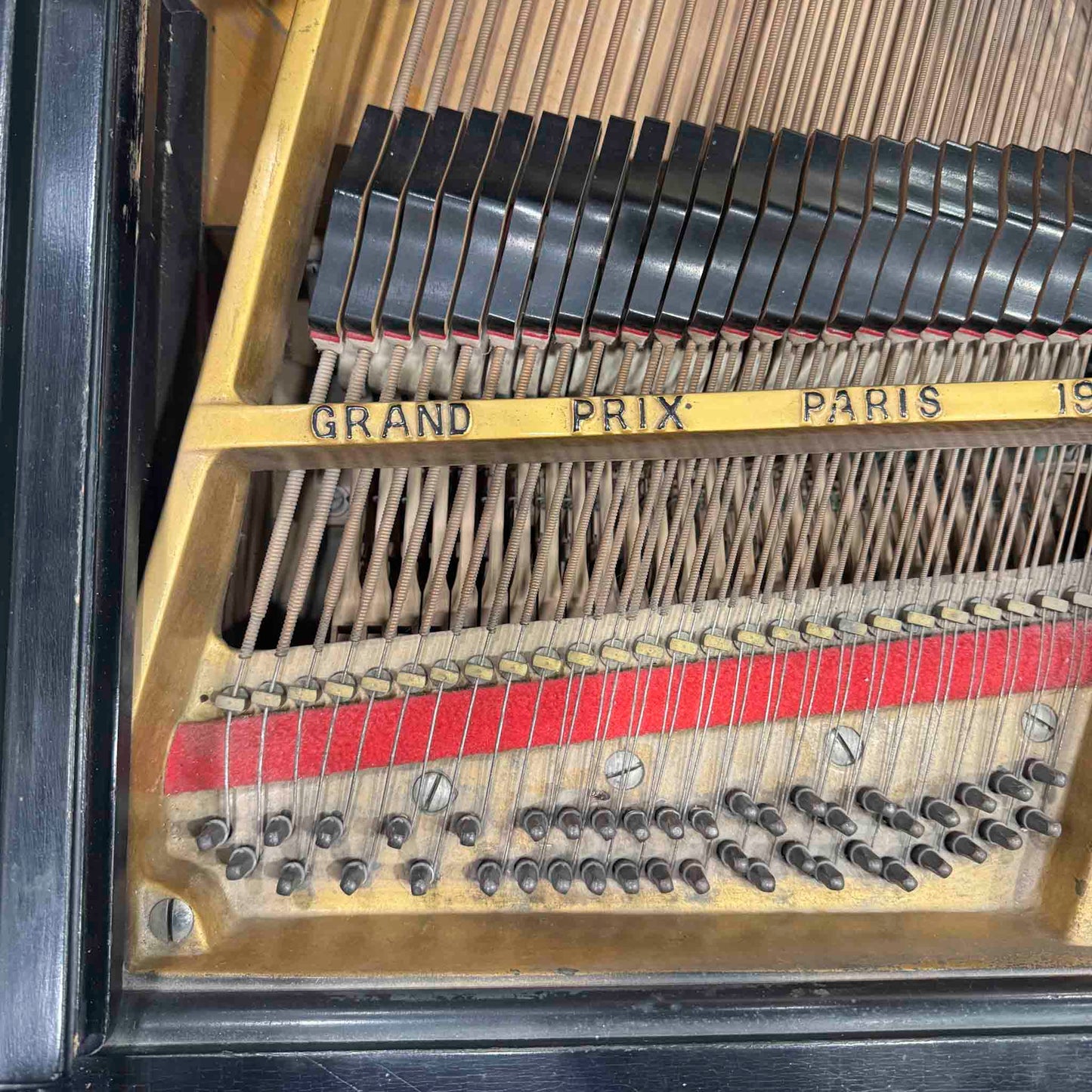 CURRENT SHOP WORK - 1948 Baldwin R 5'7" Satin Black Commissioned Grand Piano