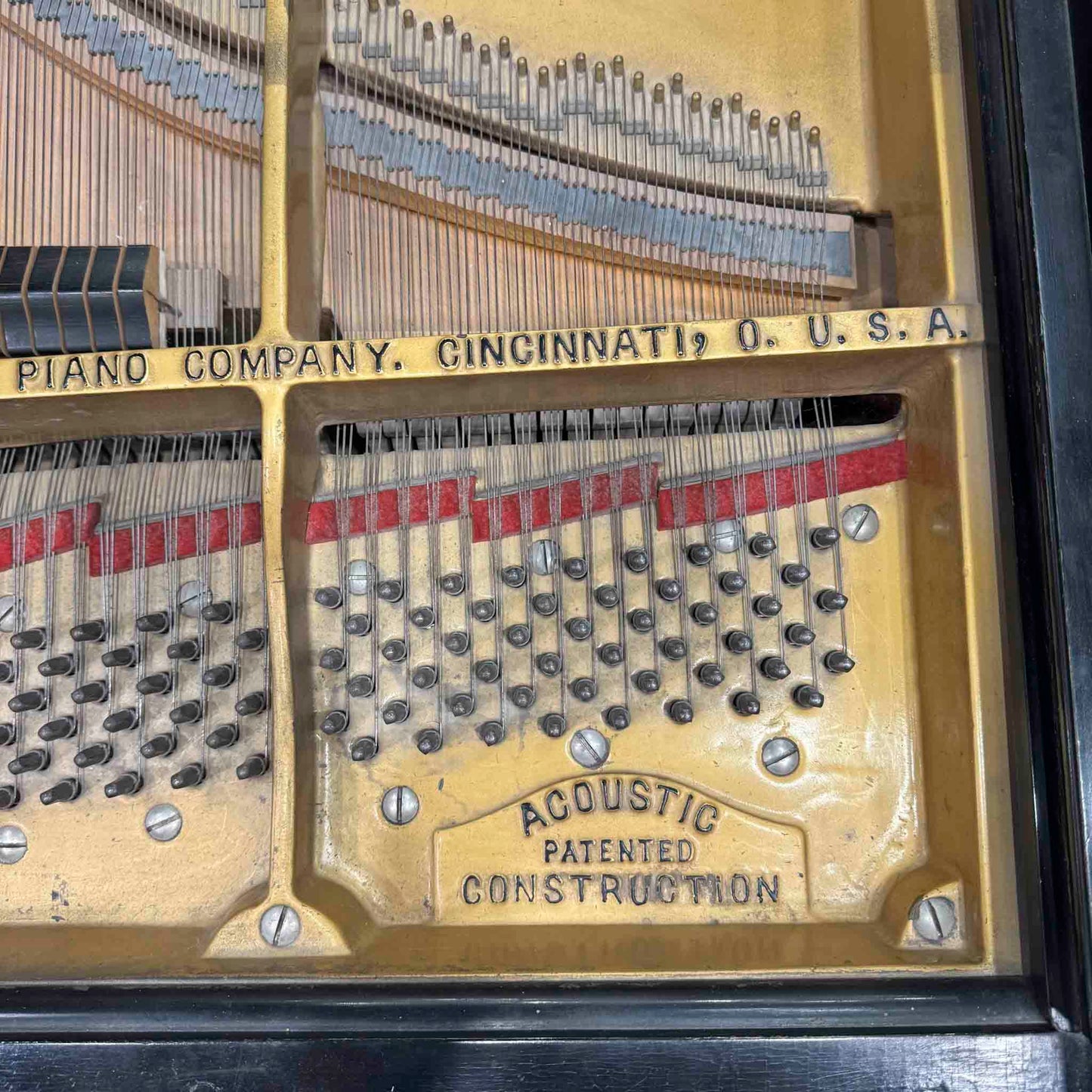 CURRENT SHOP WORK - 1948 Baldwin R 5'7" Satin Black Commissioned Grand Piano