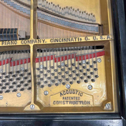 CURRENT SHOP WORK - 1948 Baldwin R 5'7" Satin Black Commissioned Grand Piano