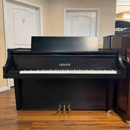 1966 Astin Weight 39" Satin Black Spinet Piano