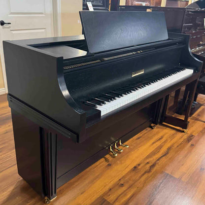 1966 Astin Weight 39" Satin Black Spinet Piano