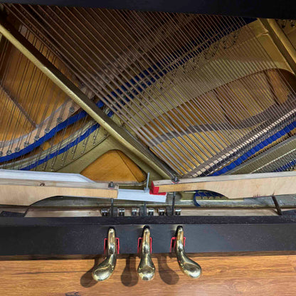 1966 Astin Weight 39" Satin Black Spinet Piano