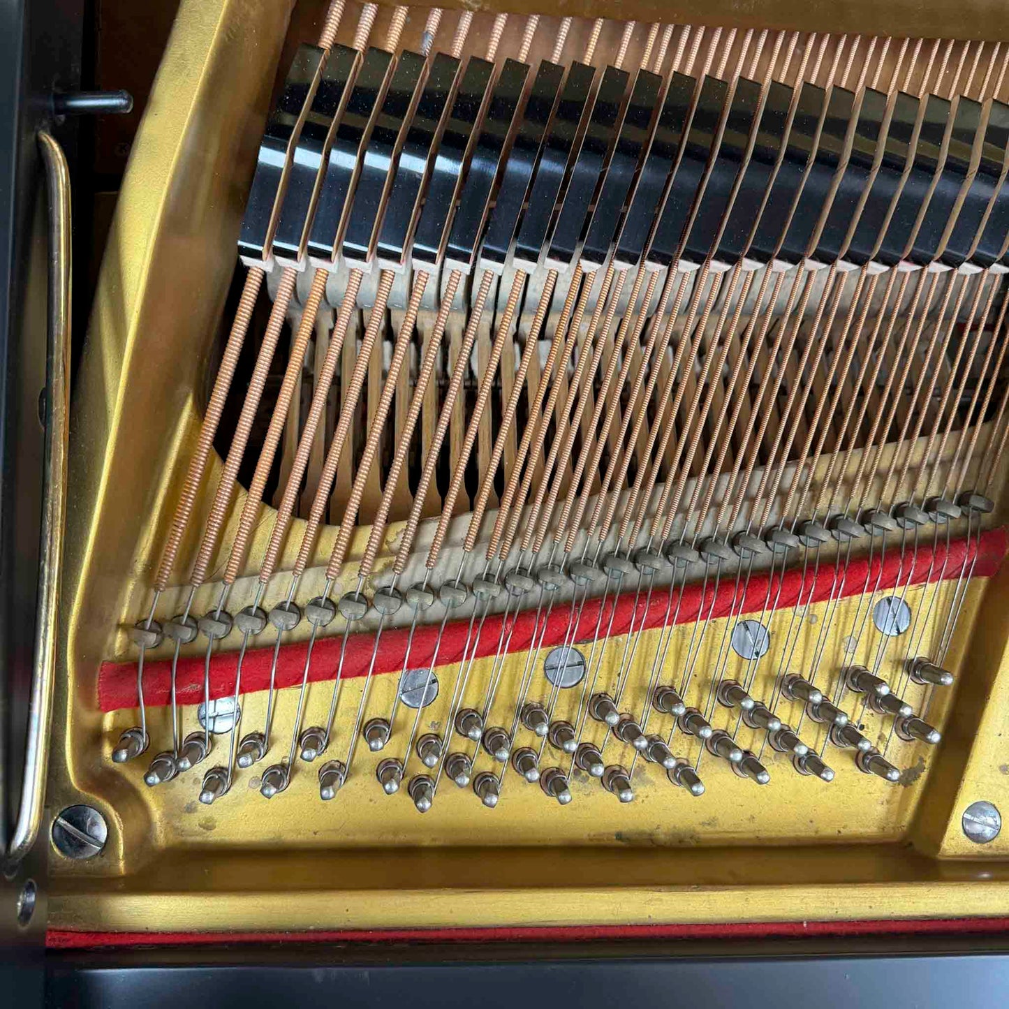 1980 Young Chang G-185 6'1" Satin Black Grand Piano