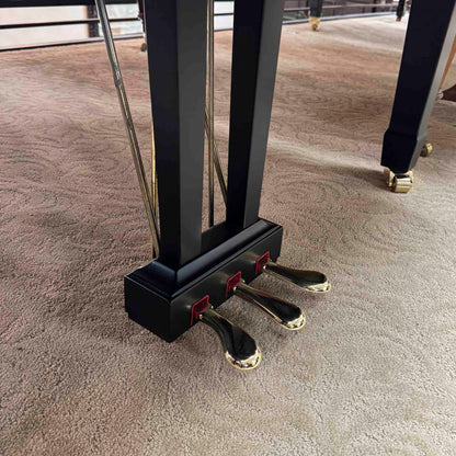 1980 Young Chang G-185 6'1" Satin Black Grand Piano