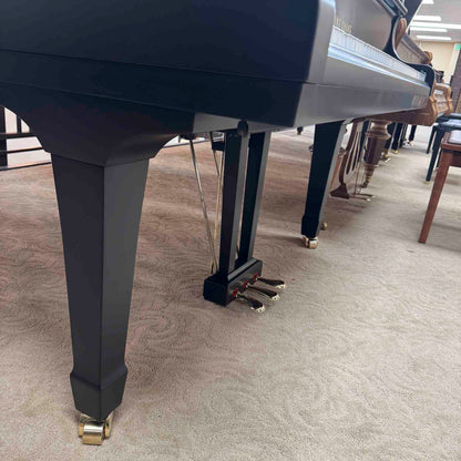1980 Young Chang G-185 6'1" Satin Black Grand Piano