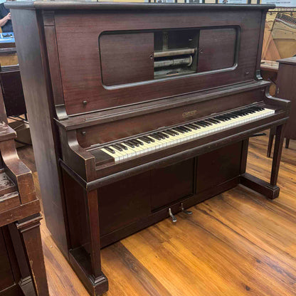 CURRENT SHOP WORK - 1920 Gulbransen 55" Vintage Player Commissioned Upright Piano