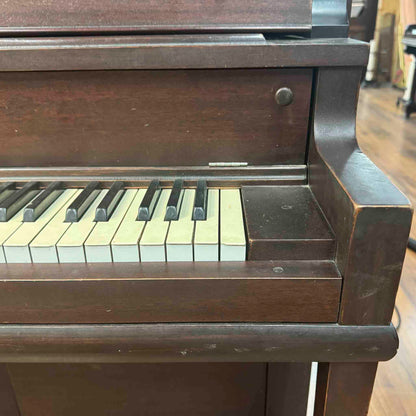 CURRENT SHOP WORK - 1920 Gulbransen 55" Vintage Player Commissioned Upright Piano
