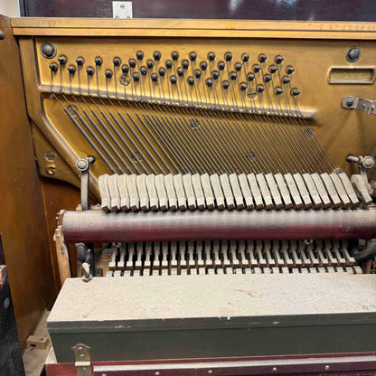 CURRENT SHOP WORK - 1920 Gulbransen 55" Vintage Player Commissioned Upright Piano