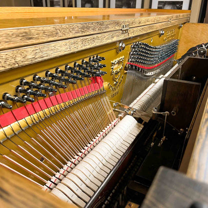 SOLD 1910 Shattuck Wood Finish Commissioned Upright Player Piano