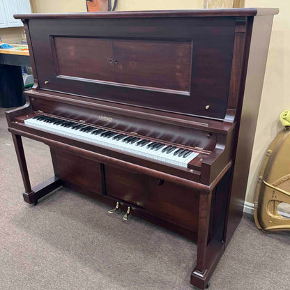 CURRENT SHOP WORK 1922 Gulbransen Wood Finish Commissioned Upright Vintage Player Piano