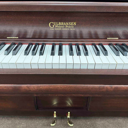 CURRENT SHOP WORK 1922 Gulbransen Wood Finish Commissioned Upright Vintage Player Piano