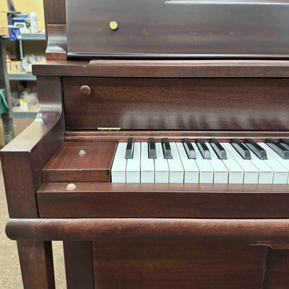 CURRENT SHOP WORK 1922 Gulbransen Wood Finish Commissioned Upright Vintage Player Piano
