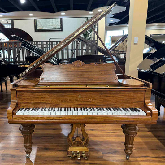 1900 Steinway Model A 6' Art Case Wood Finish Grand Piano with QRS Self Playing System