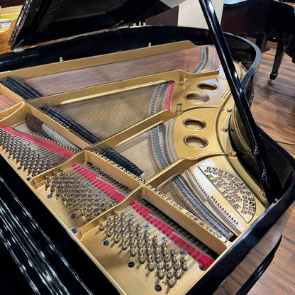 1906 Steinway 5'9" Polished Black Grand Piano - with QRS Self Playing System