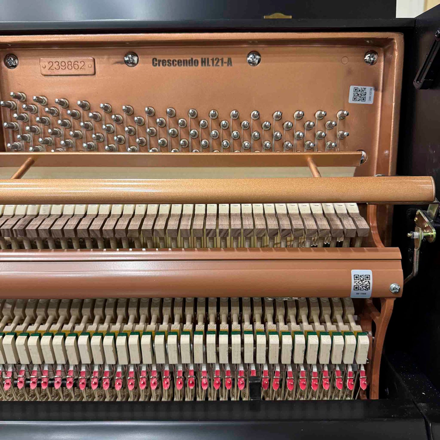 SOLD Hailun 121 48" Satin Black Upright Piano