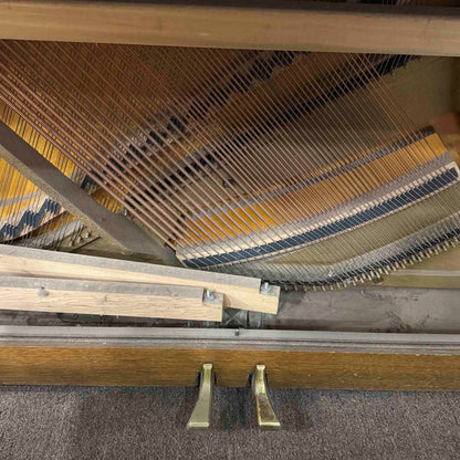 CURRENT SHOP WORK - 1967 Cable-Nelson 36" Wood Finish Commissioned Spinet Piano
