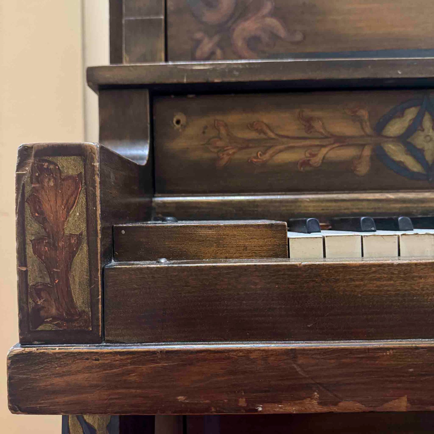 CURRENT SHOP WORK - 1926 Ellington 54" Wood Finish Commissioned Upright Piano