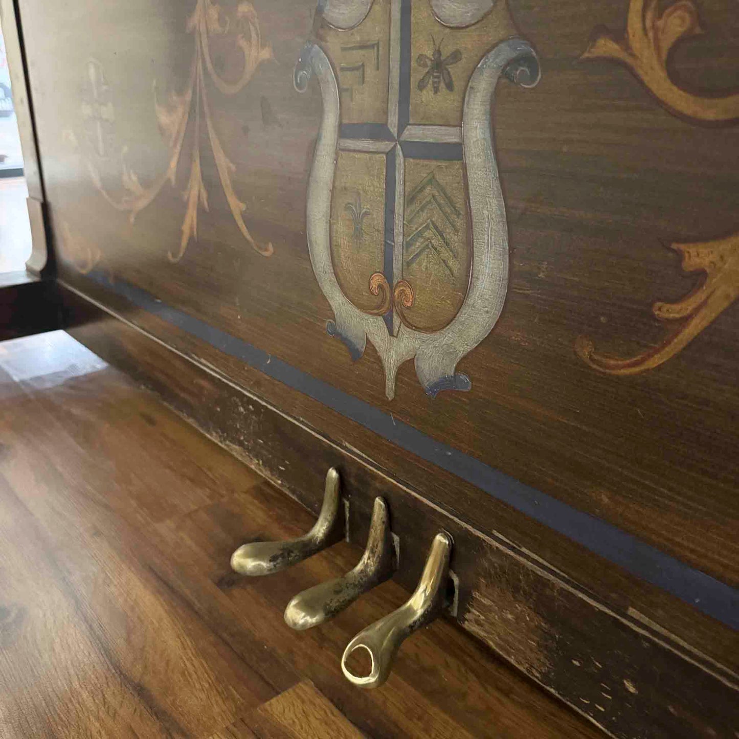 CURRENT SHOP WORK - 1926 Ellington 54" Wood Finish Commissioned Upright Piano