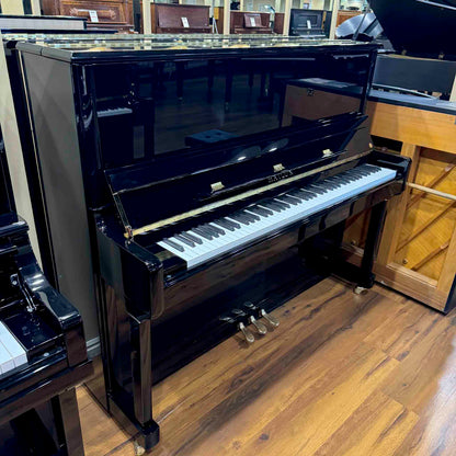 SOLD Hailun 5P Polished Black 50" Upright Piano