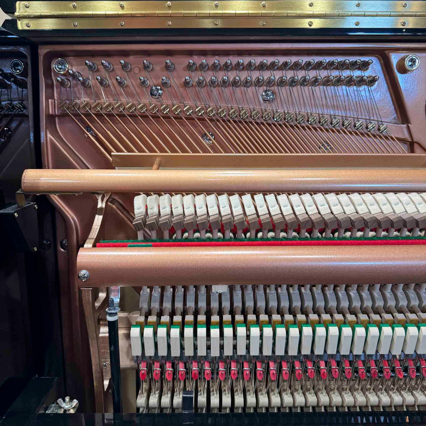 SOLD Hailun 5P Polished Black 50" Upright Piano