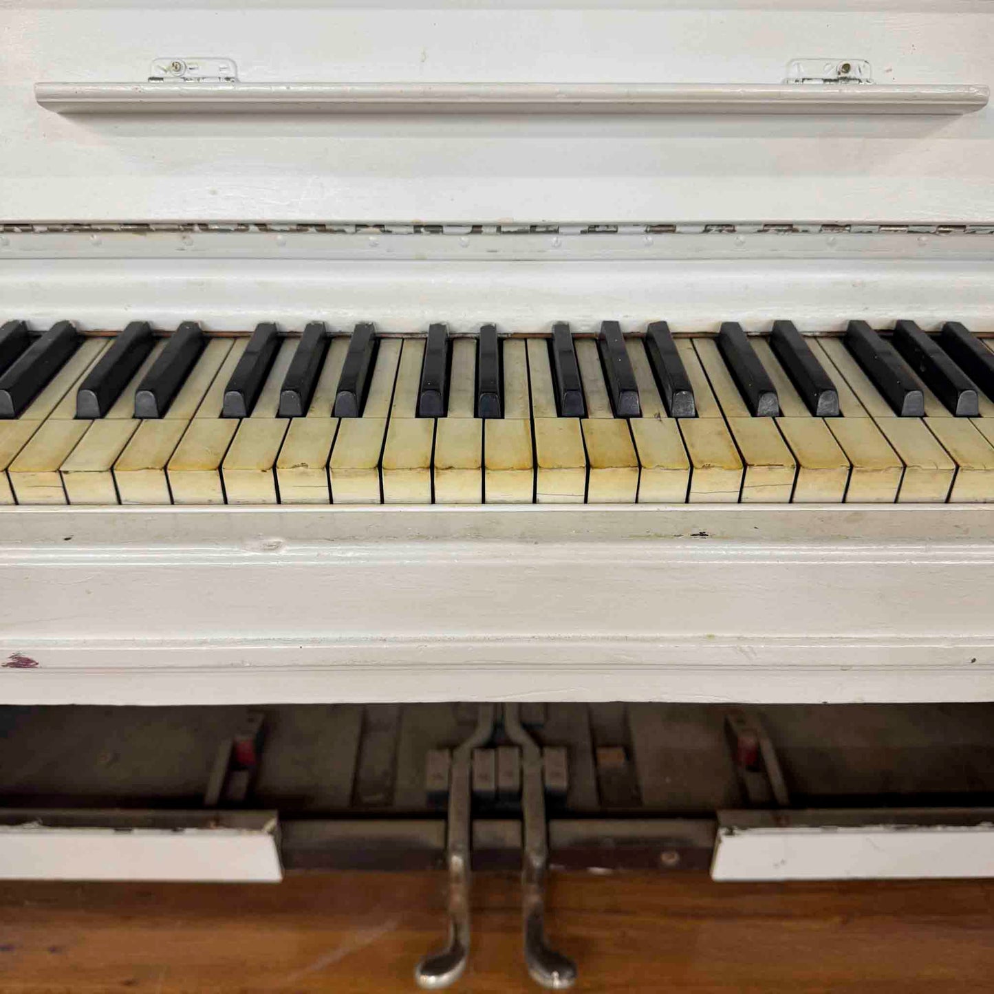 CURRENT SHOP WORK - 1911 Steinway 53" Wood Finish Commissioned Upright Piano