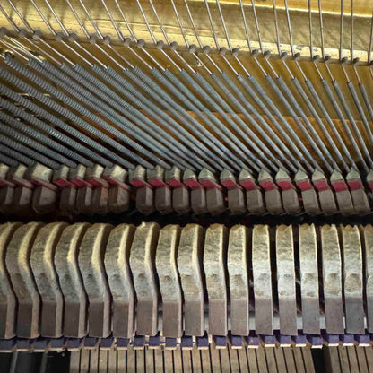 CURRENT SHOP WORK - 1911 Steinway 53" Wood Finish Commissioned Upright Piano