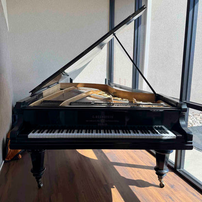 CURRENT SHOP WORK - 1888 Bechstein 7' Black Finish Commissioned Grand Piano