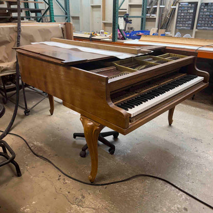 CURRENT SHOP WORK 1920 Kimball 5'7" Wood Finish Commissioned Grand Piano