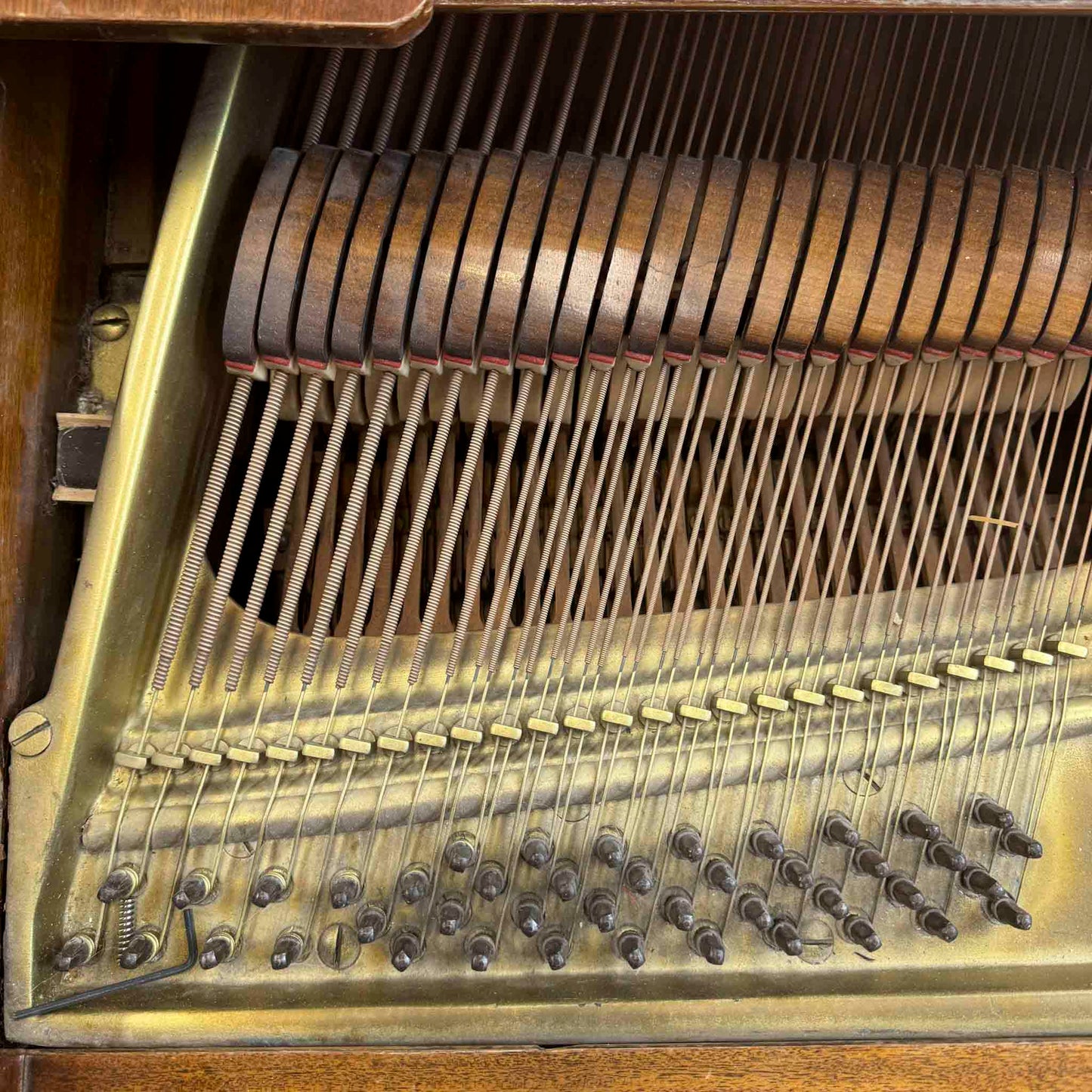 CURRENT SHOP WORK 1920 Kimball 5'7" Wood Finish Commissioned Grand Piano
