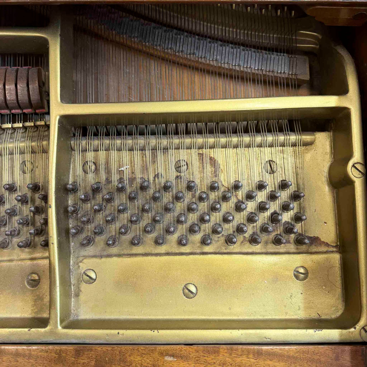 CURRENT SHOP WORK 1920 Kimball 5'7" Wood Finish Commissioned Grand Piano