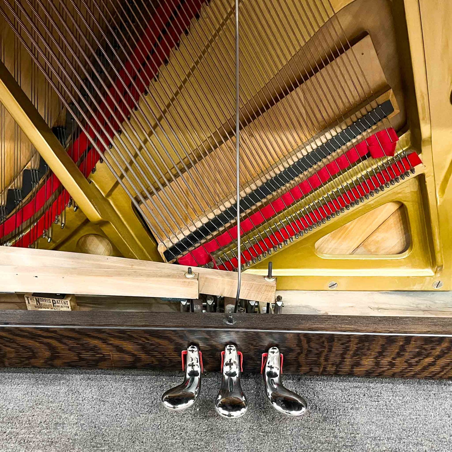 SOLD 1897 Strich & Zeidler Upright Piano